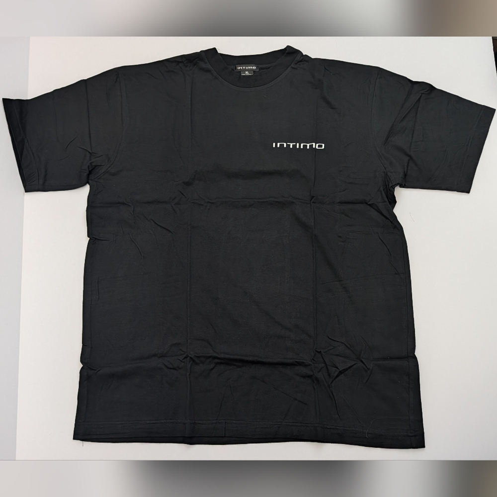 New Intimo Black T-shirt Mens Size XL Not Your Dad's Tidy-whities Cotton